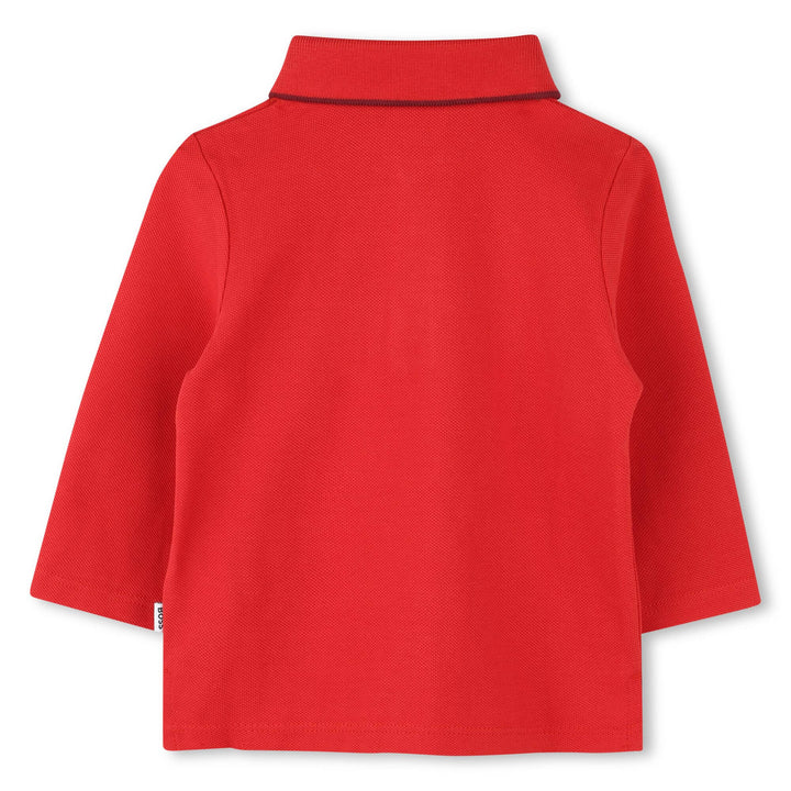 Hugo Boss Baby Boys Red Polo