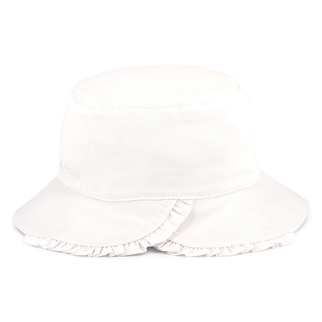 Hugo Boss Baby White Bucket Hat