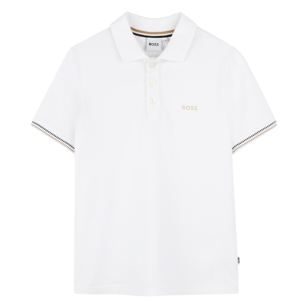 Hugo Boss White Polo