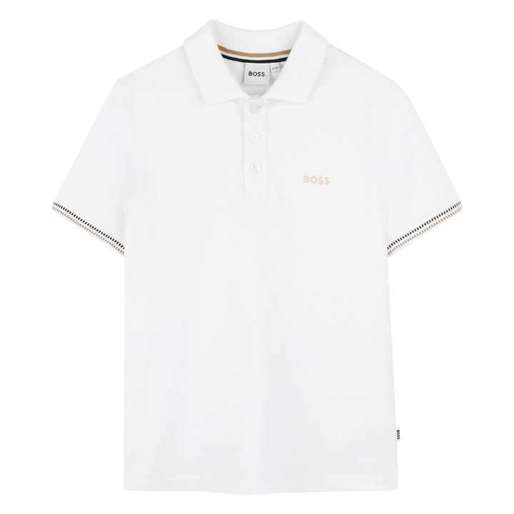 Hugo Boss White Polo