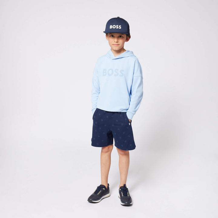 Hugo Boss Blue Hoodie
