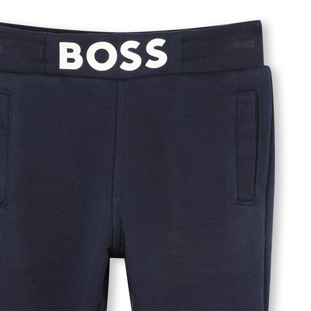 Hugo Boss Baby Boys Navy Sweatpants