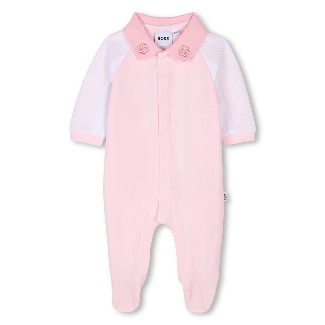 Pink Hugo Boss Overall Baby HOT Tracksuit Set Hugo Boss Tracksuit