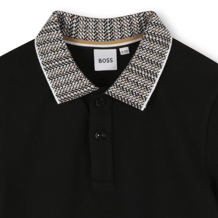 Hugo Boss Printed Collar Polo