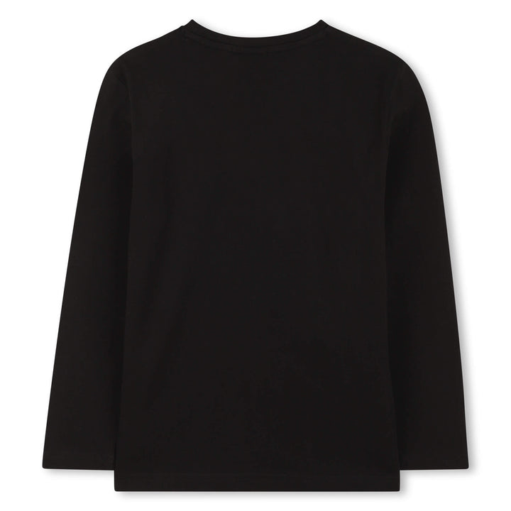 Hugo Boss Printed Logo Black Top