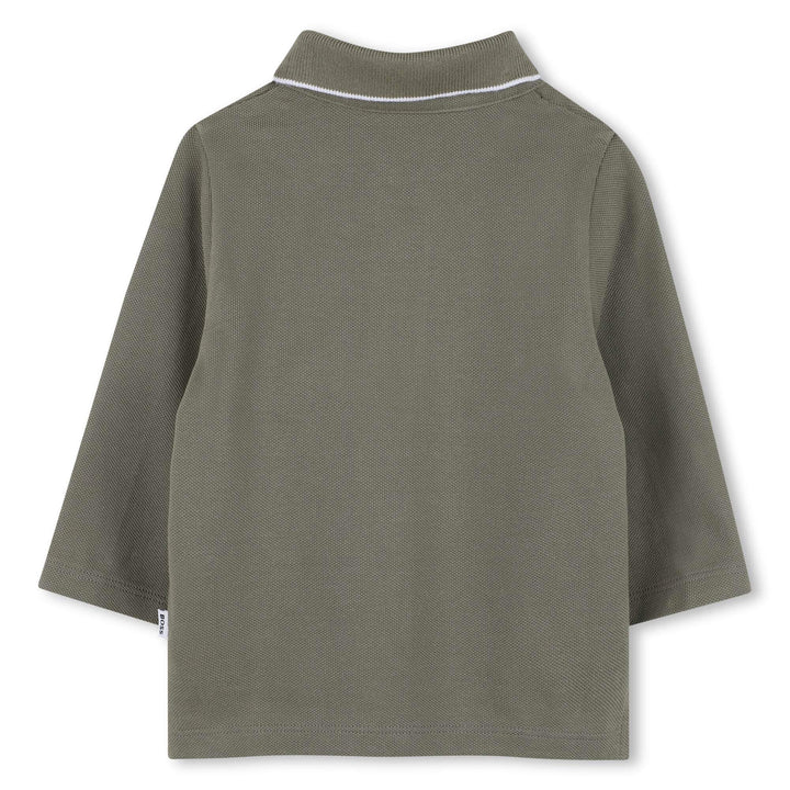 Hugo Boss Baby Boys Green Polo