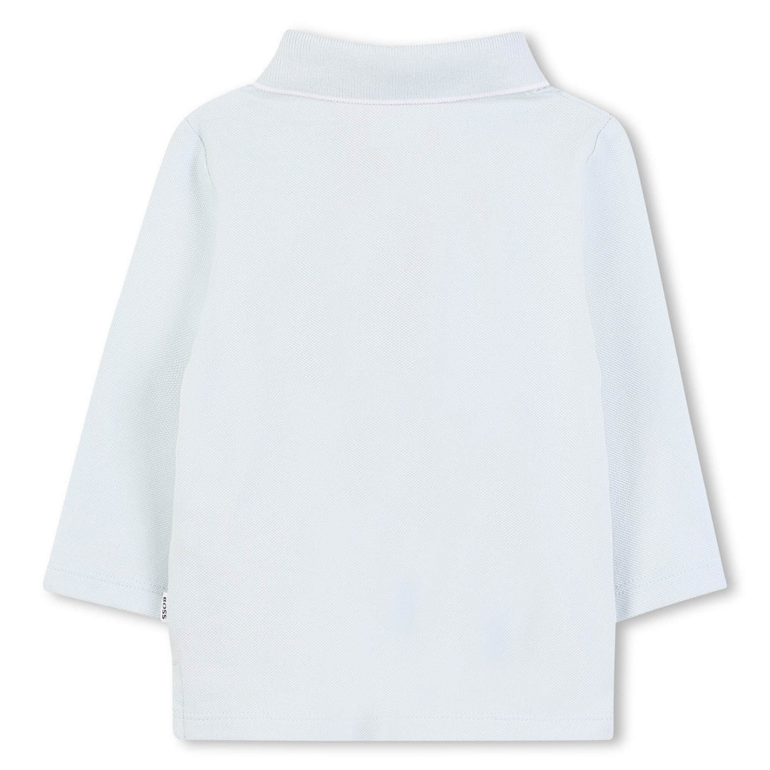 Hugo Boss Baby Boys Pale Blue Polo
