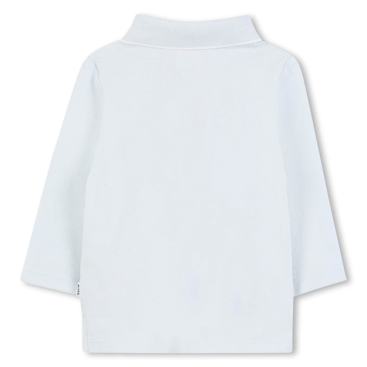 Hugo Boss Baby Boys Pale Blue Polo