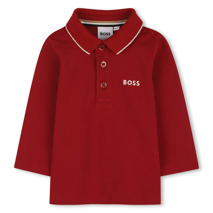 Hugo Boss Baby Boys Red Polo