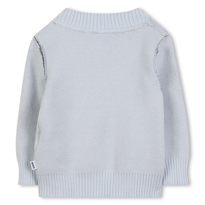 Hugo Boss Baby Boys Blue Sweater