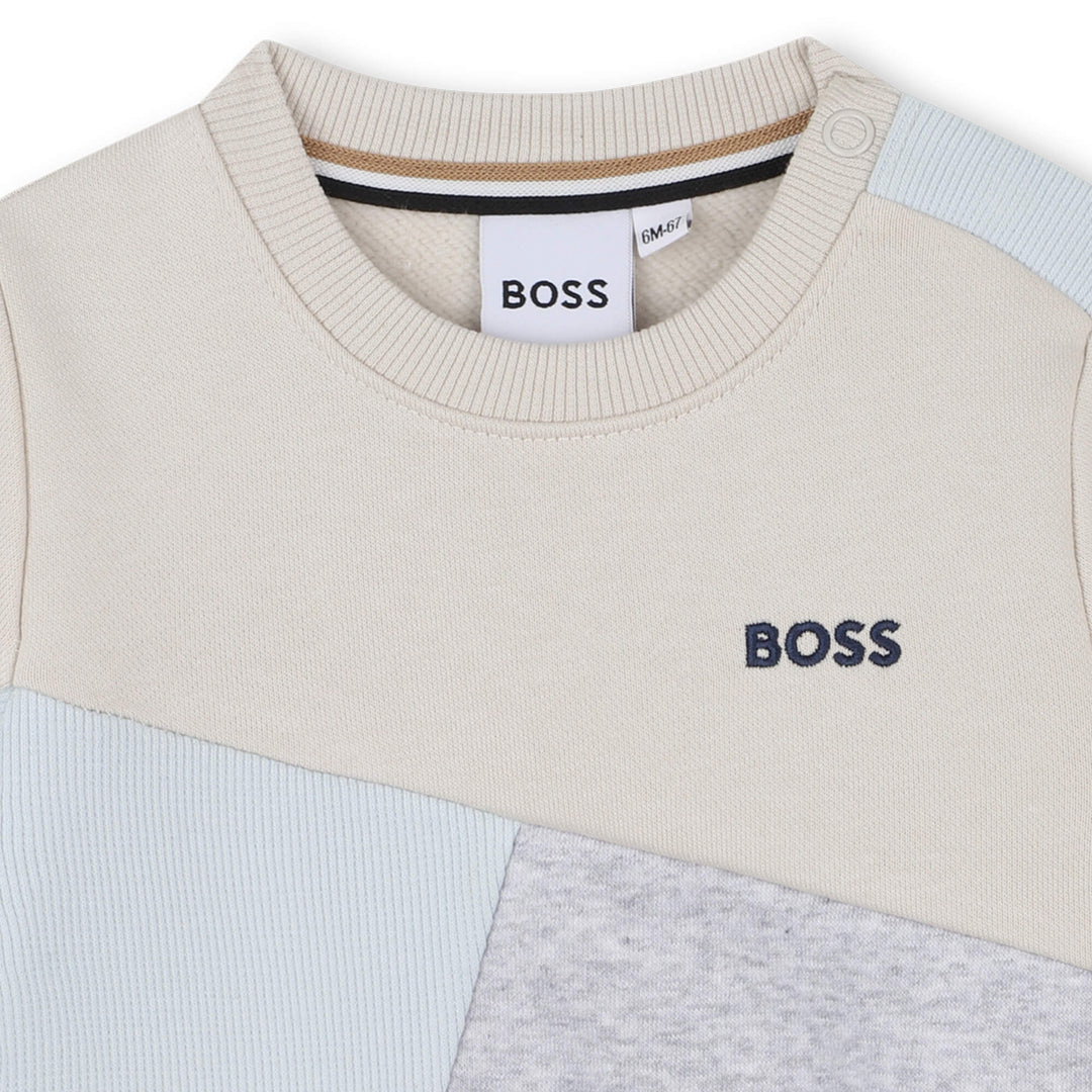 Hugo Boss Baby Boys Colour Block Sweatshirt