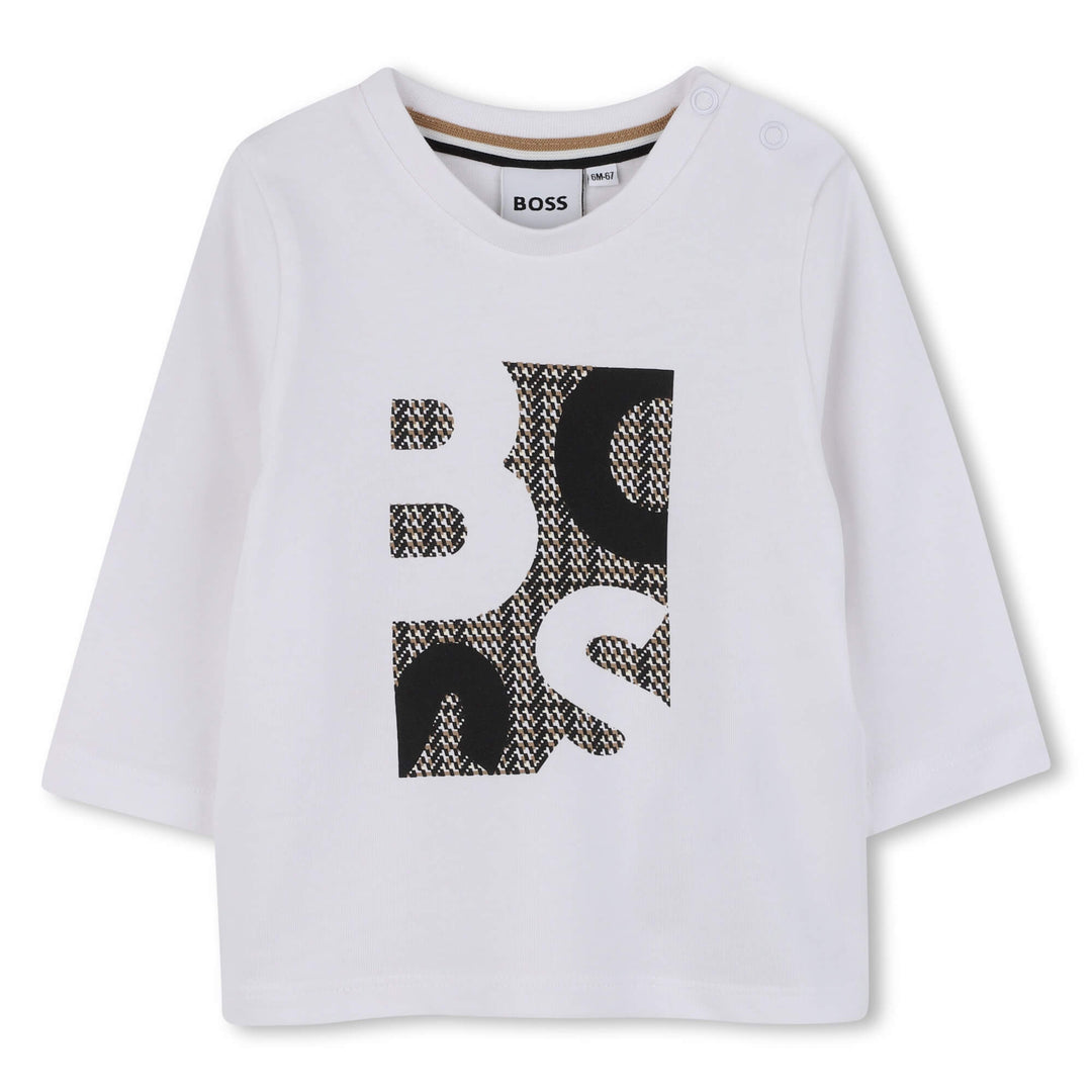 Hugo Boss Baby Boys Printed Logo Top