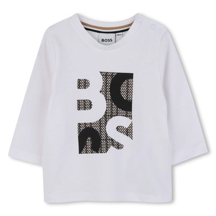 Hugo Boss Baby Boys Printed Logo Top