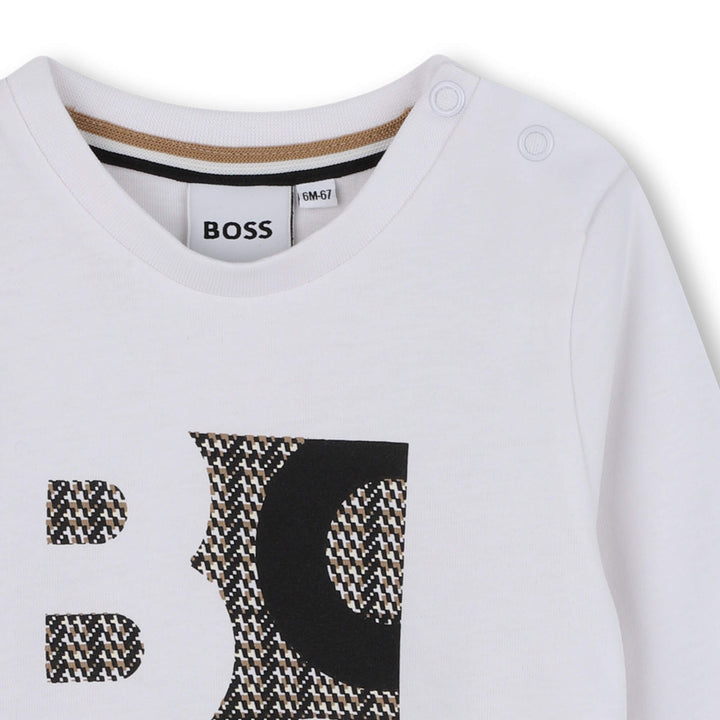 Hugo Boss Baby Boys Printed Logo Top