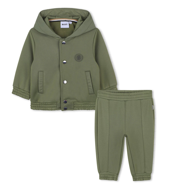 Hugo Boss Baby Boys Green Ensemble