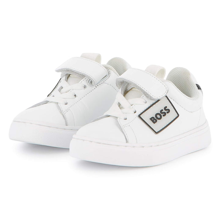 Hugo Boss Baby Boys White Sneakers