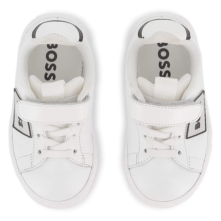 Hugo Boss Baby Boys White Sneakers