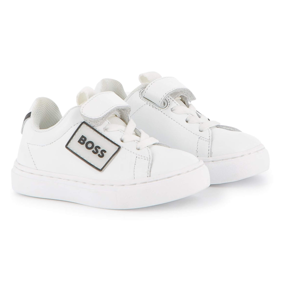 Hugo Boss Baby Boys White Sneakers