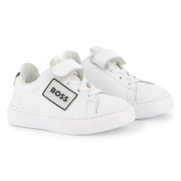 Hugo Boss Baby Boys White Sneakers