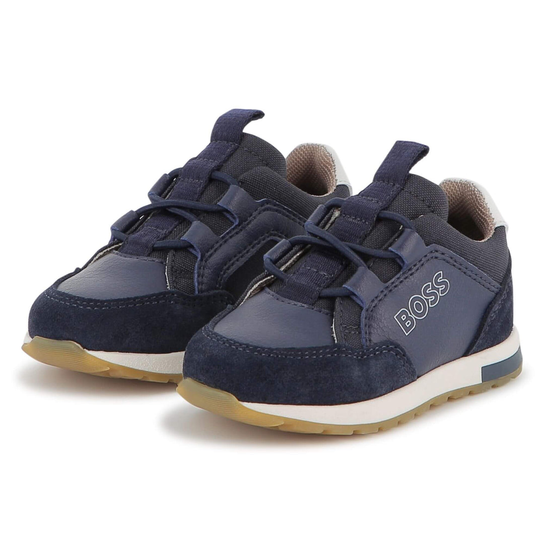 Hugo Boss Baby Boys Navy Sneakers