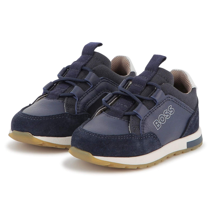 Hugo Boss Baby Boys Navy Sneakers