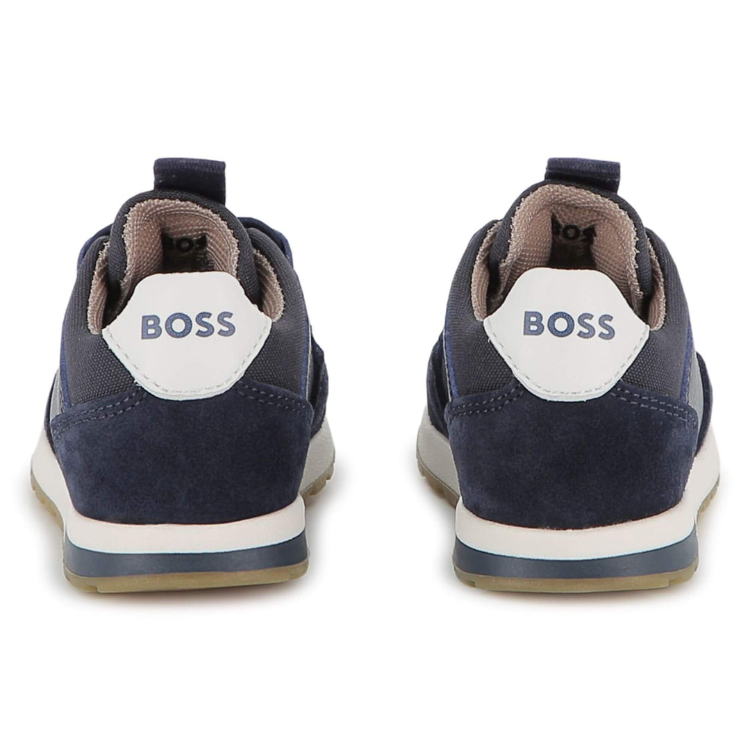Hugo Boss Baby Boys Navy Sneakers