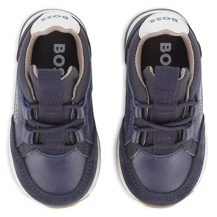 Hugo Boss Baby Boys Navy Sneakers