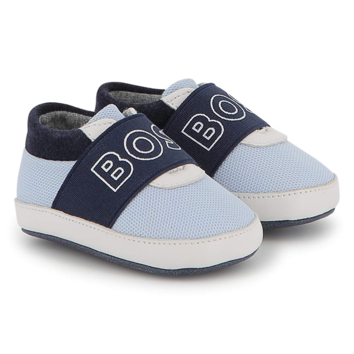 Hugo Boss Baby Boys Blue Slippers