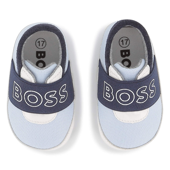 Hugo Boss Baby Boys Blue Slippers