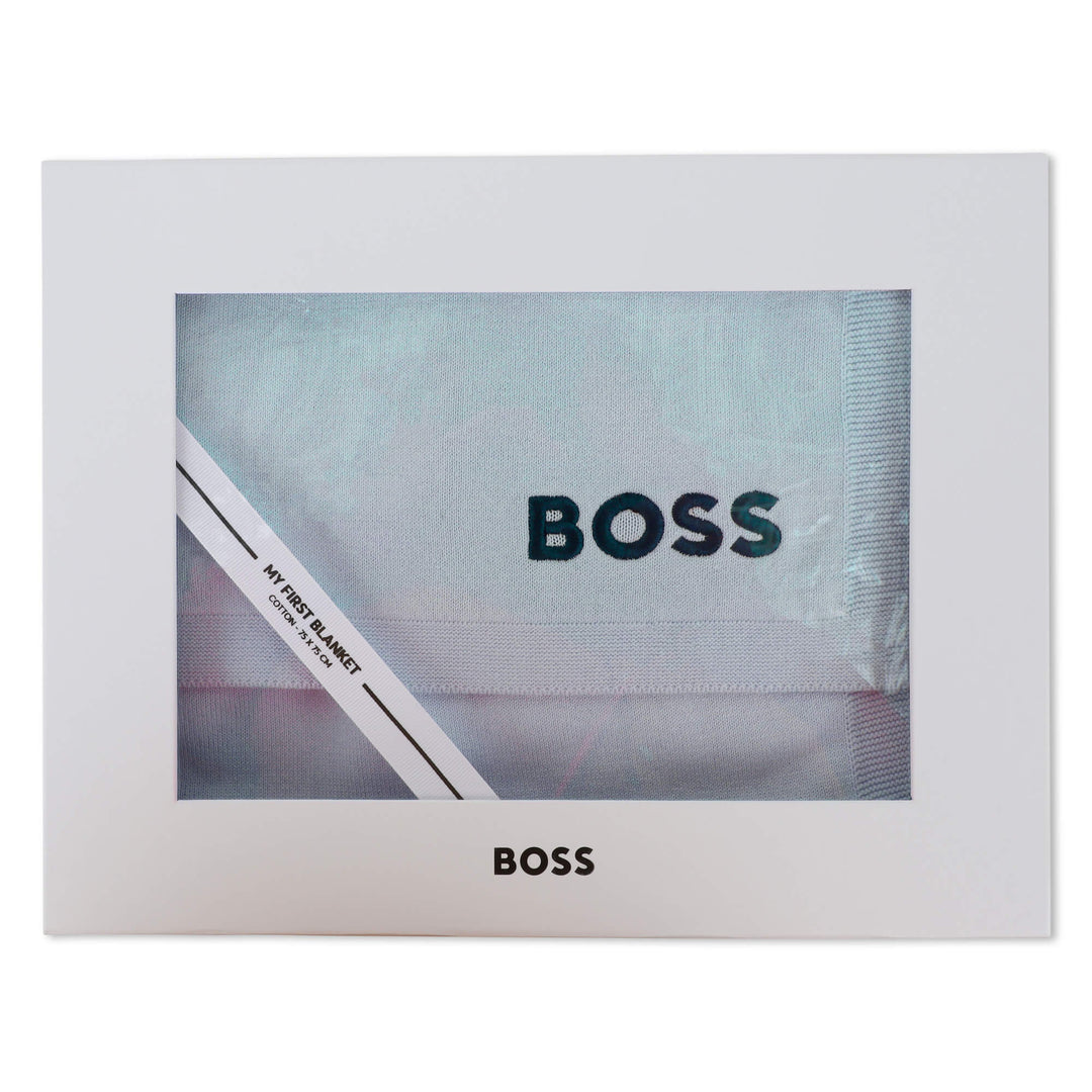 Hugo Boss Baby Boys Double B Blanket