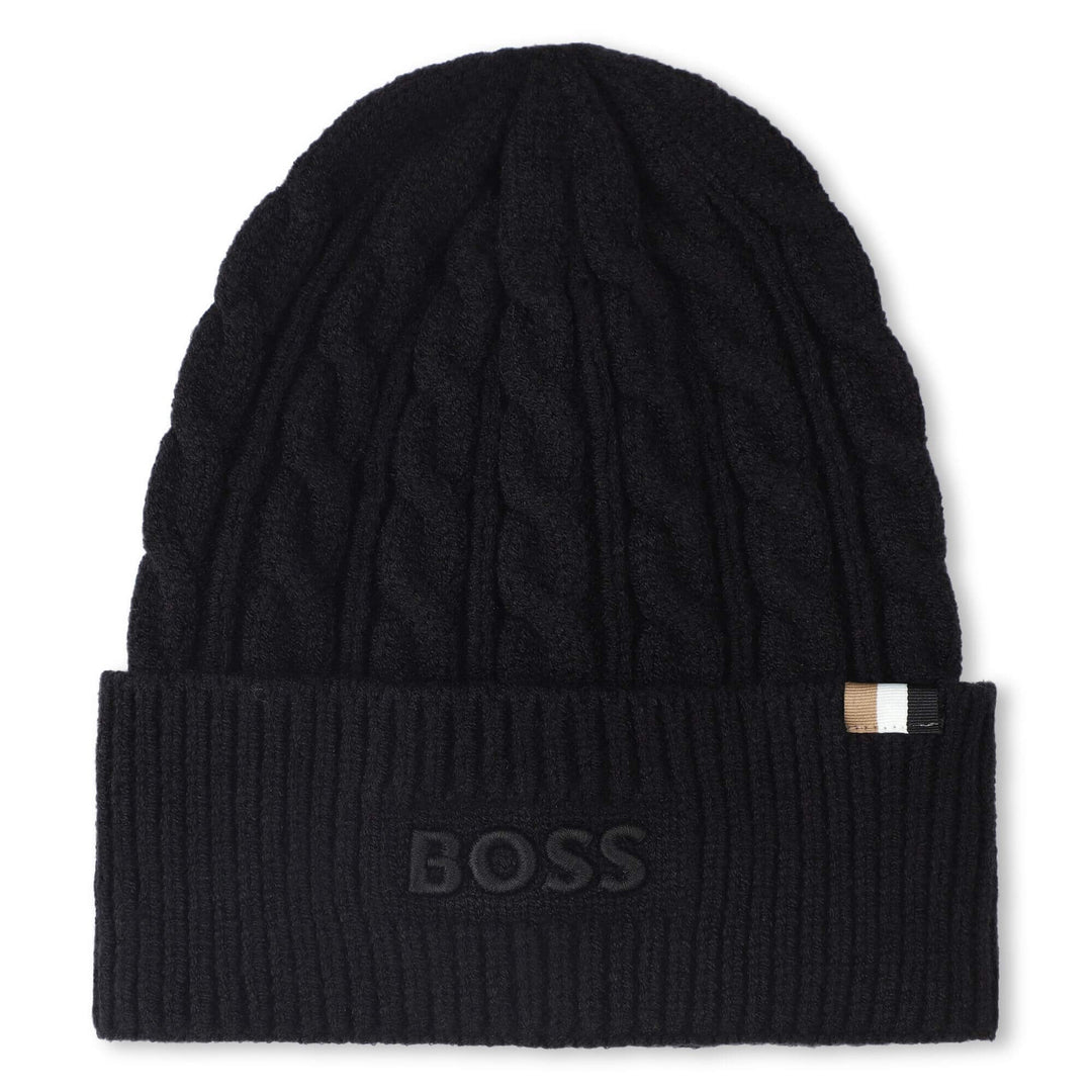 Hugo Boss Cable Knit Beanie