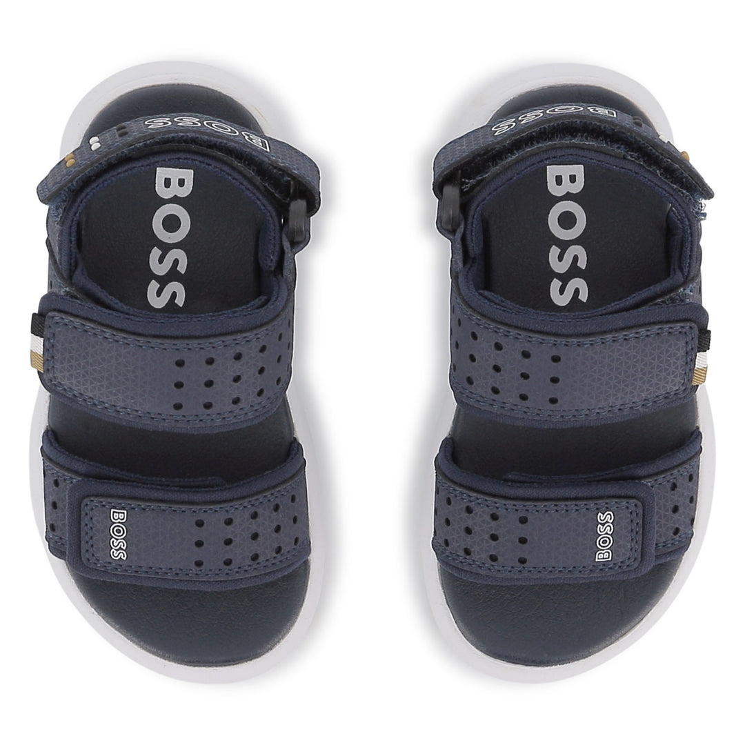 Hugo Boss Baby Boys Navy Sandals