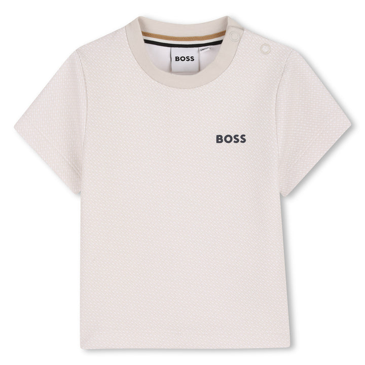 Hugo Boss Baby Boys Double B Monogram T-Shirt