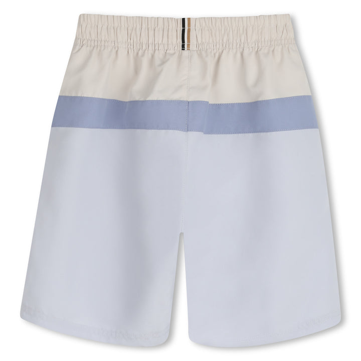 Hugo Boss Blue & Beige Swim Shorts