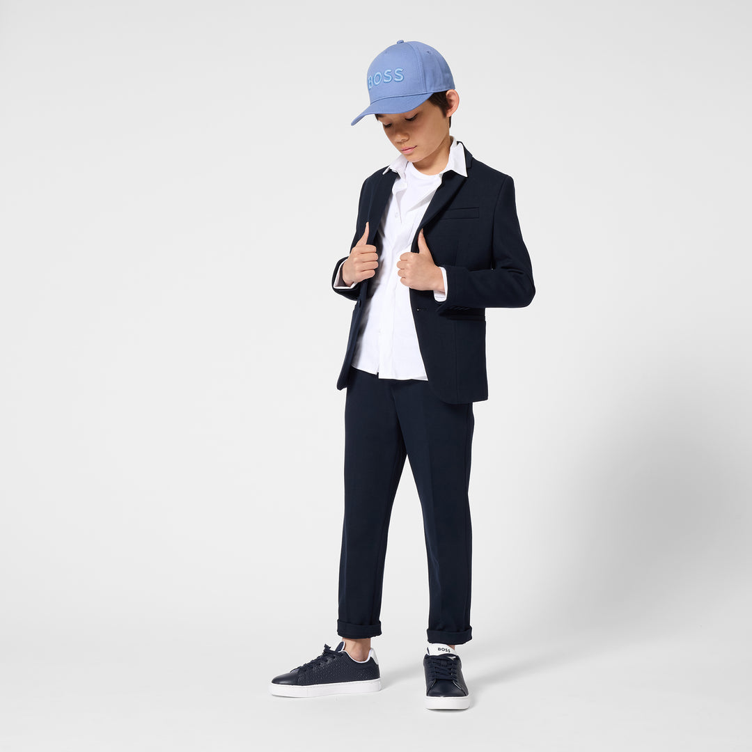 Hugo Boss Navy Milano Pants