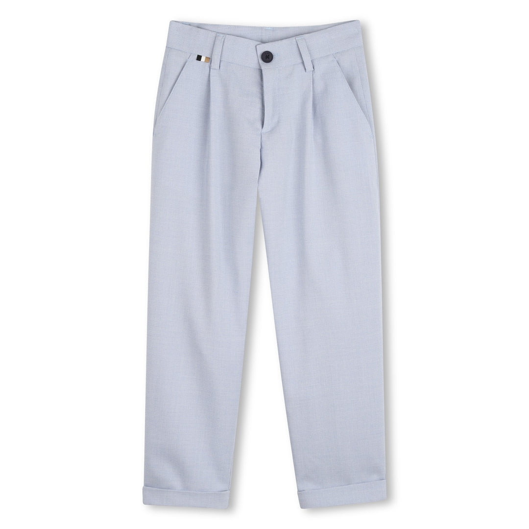 Hugo Boss Light Blue Suit Pants