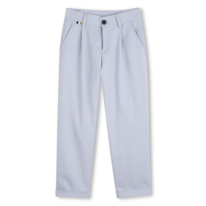 Hugo Boss Light Blue Suit Pants