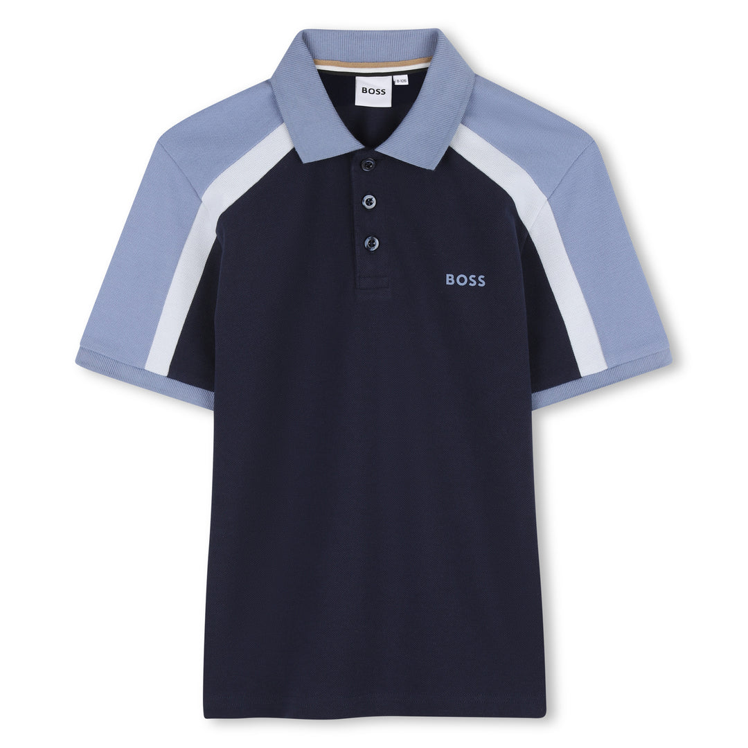 Hugo Boss Coloured Shoulder Polo
