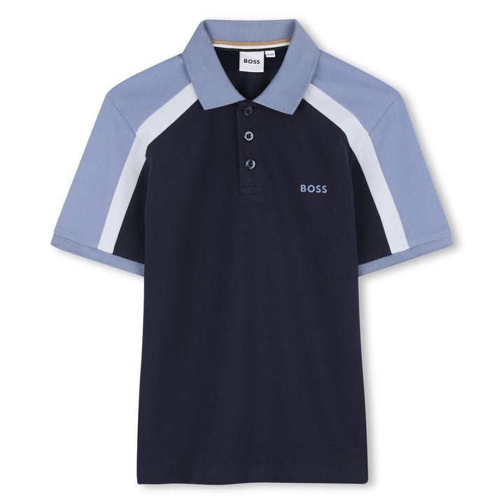 Hugo Boss Coloured Shoulder Polo