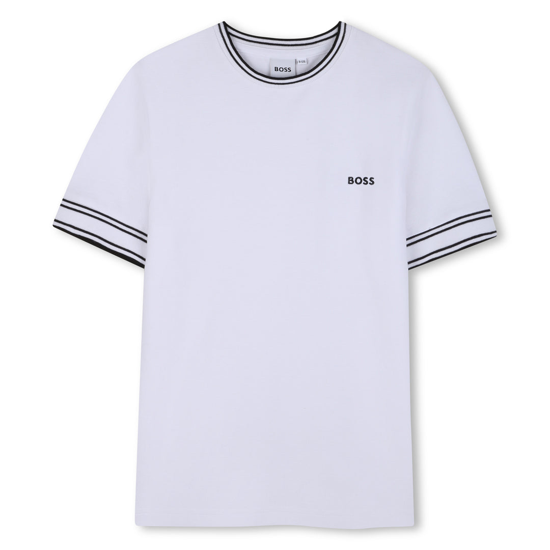 Hugo Boss Striped Detail T-Shirt