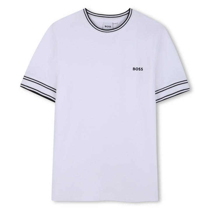 Hugo Boss Striped Detail T-Shirt