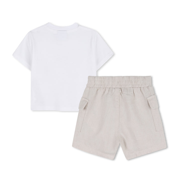 Hugo Boss Baby Boys Panda Beige Ensemble