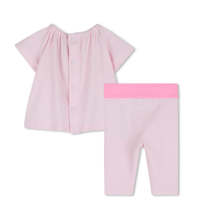 Hugo Boss Baby Girls Pink Ensemble