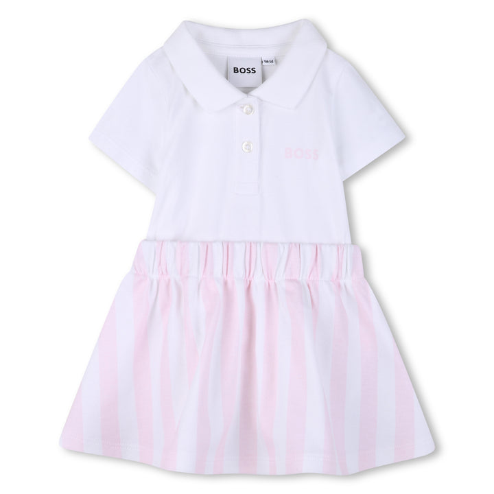 Hugo Boss Baby Girls Preppy Striped Dress