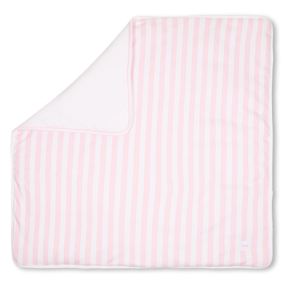 Hugo Boss Baby Girls Striped Blanket