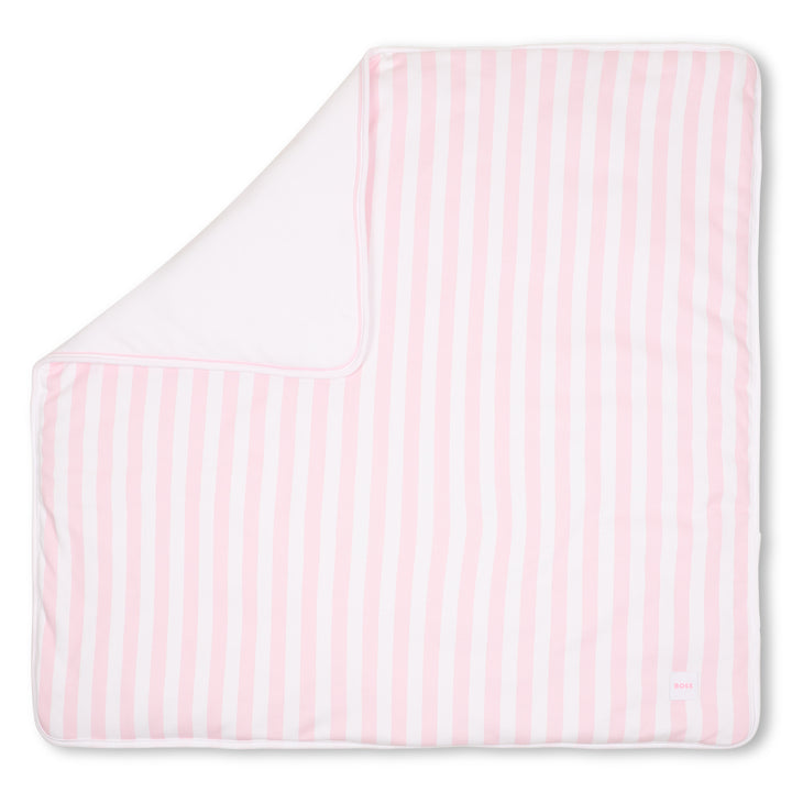 Hugo Boss Baby Girls Striped Blanket