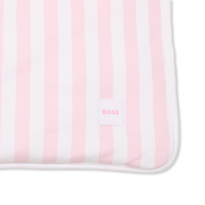 Hugo Boss Baby Girls Striped Blanket