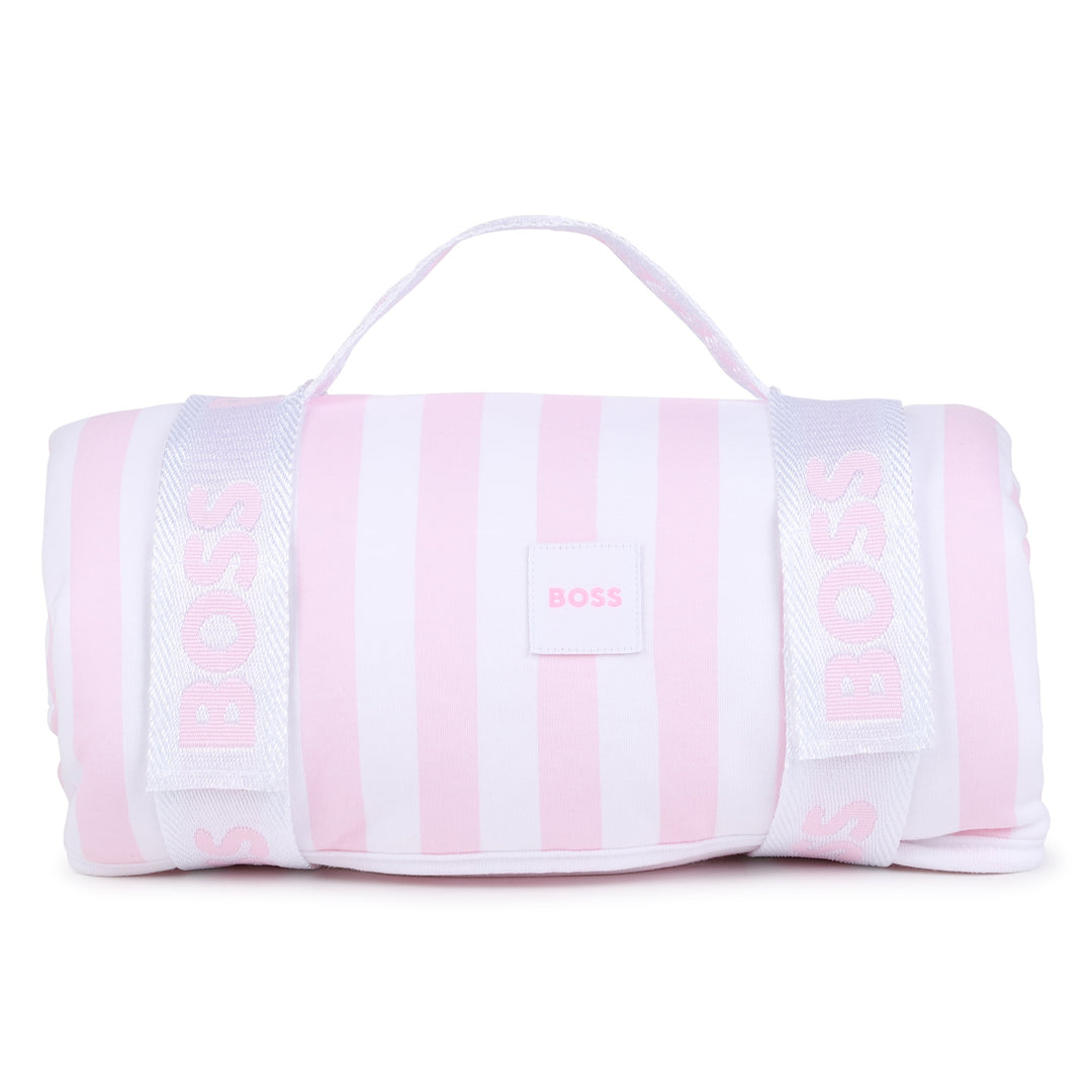 Hugo Boss Baby Girls Striped Blanket