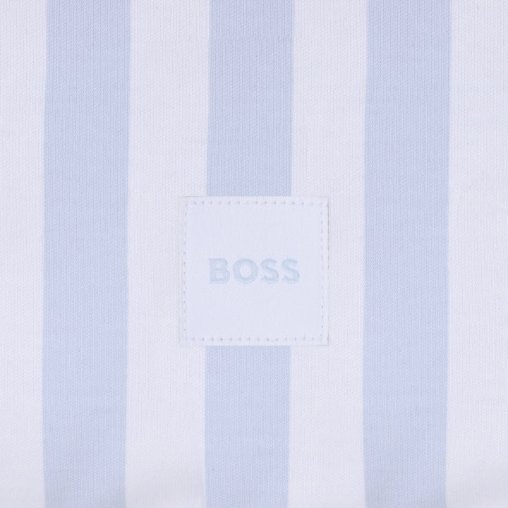 Hugo Boss Baby Boys Striped Blue Blanket