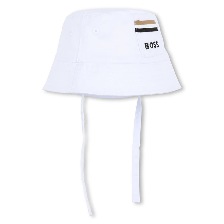 Hugo Boss Baby White Bucket Hat